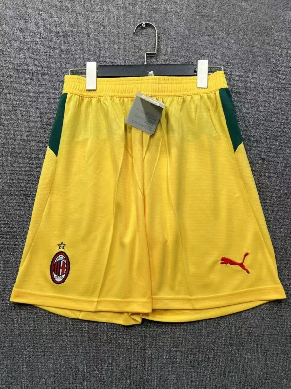 AC Milan Soccer Jersey Third Away Custom Shorts 2025/26 - Ujersey NHL