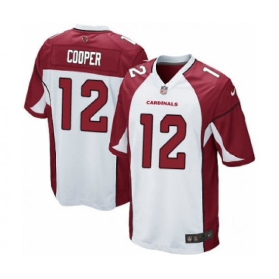 Men's Nike Arizona Cardinals #12 Pharoh Cooper Game White NFL Jersey - Ujersey