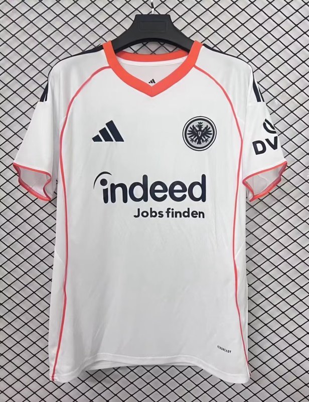 Eintracht Frankfurt Football Jersey Away Custom Shirt 2025/26 - Ujersey