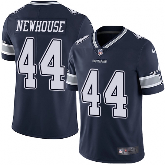 Men's Nike Dallas Cowboys #44 Robert Newhouse Navy Blue Team Color Vapor Untouchable Limited Player NFL Jersey - Ujersey