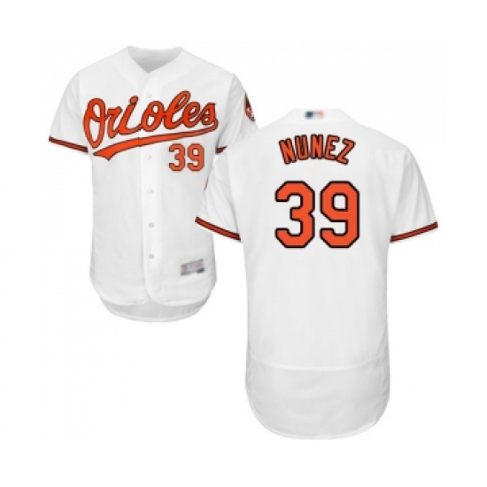 Men's Baltimore Orioles #39 Renato Nunez White Home Flex Base Authentic Collection Baseball Jersey - Ujersey