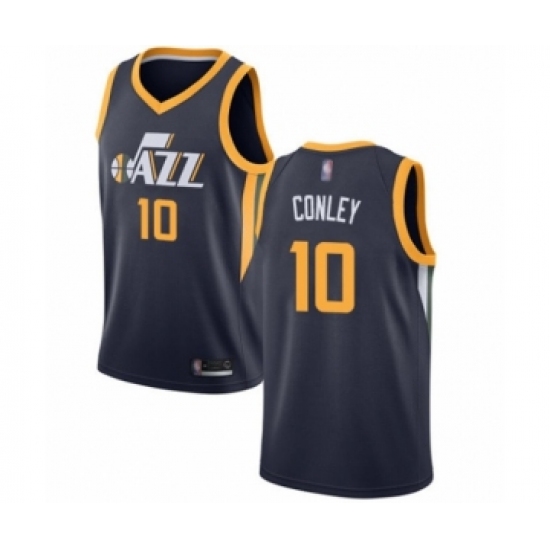 Youth Utah Jazz #10 Mike Conley Swingman Navy Blue Basketball Jersey - Icon Edition - Ujersey