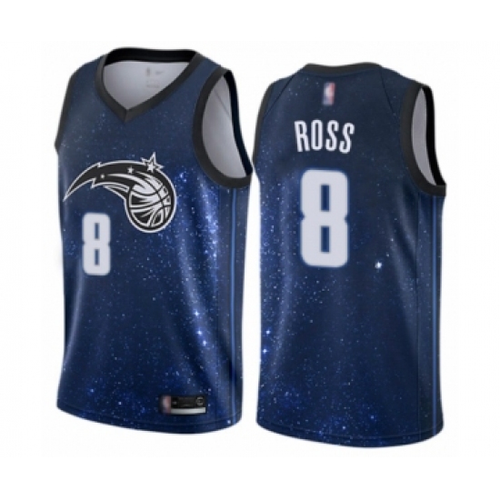 Youth Orlando Magic #8 Terrence Ross Swingman Blue Basketball Jersey - City Edition - Ujersey