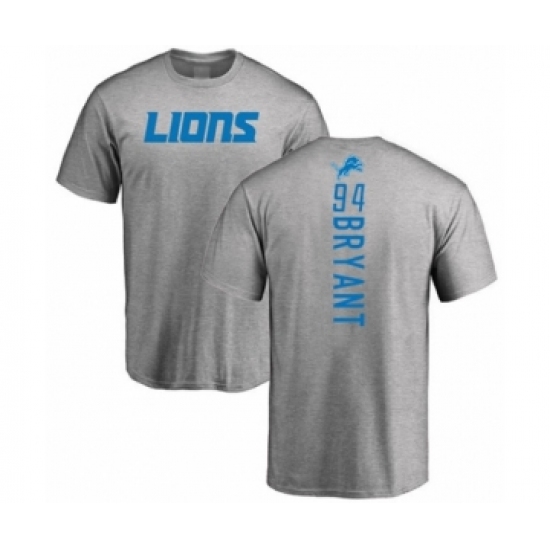 Football Detroit Lions #94 Austin Bryant Ash Backer T-Shirt - Ujersey