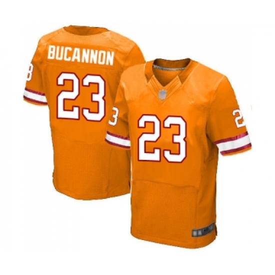 Men's Tampa Bay Buccaneers #23 Deone Bucannon Elite Orange Glaze Alternate Football Jersey - Ujersey