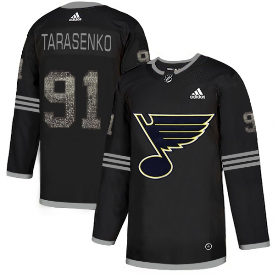 Men's Adidas St. Louis Blues #91 Vladimir Tarasenko Black Authentic Classic Stitched NHL Jersey - Ujersey