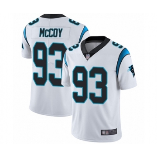 Youth Carolina Panthers #93 Gerald McCoy White Vapor Untouchable Limited Player Football Jersey - Ujersey