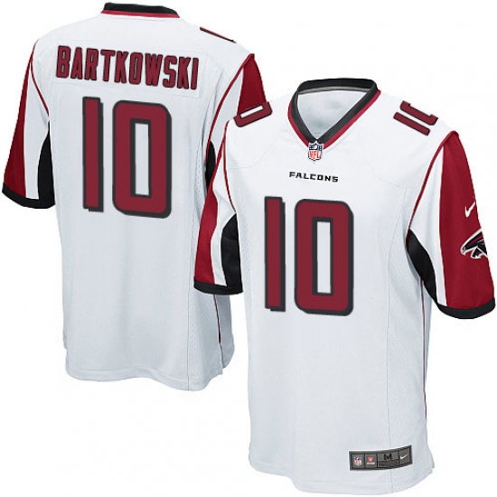 Men's Nike Atlanta Falcons #10 Steve Bartkowski Game White NFL Jersey - Ujersey