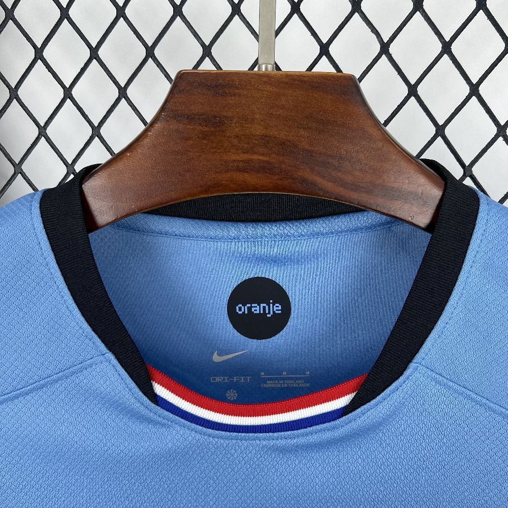 Netherlands Soccer Jersey Away Custom Shirt 2025 - ujerseystore