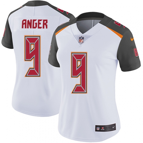 Women's Nike Tampa Bay Buccaneers #9 Bryan Anger Elite White NFL Jersey - Ujersey