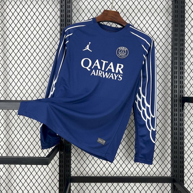PSG Soccer Jersey Fourth Away Custom Shirt Long Sleeve 2024/25 - ujerseystore