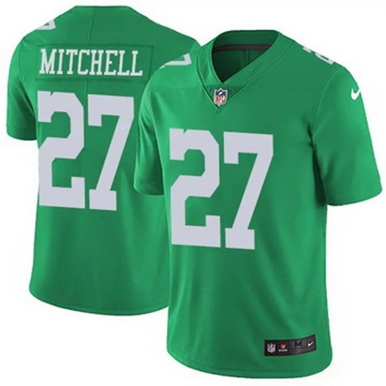 Youth Philadelphia Eagles #27 Quinyon Mitchell Green Vapor Limited Stitched NFL Jersey - Ujersey