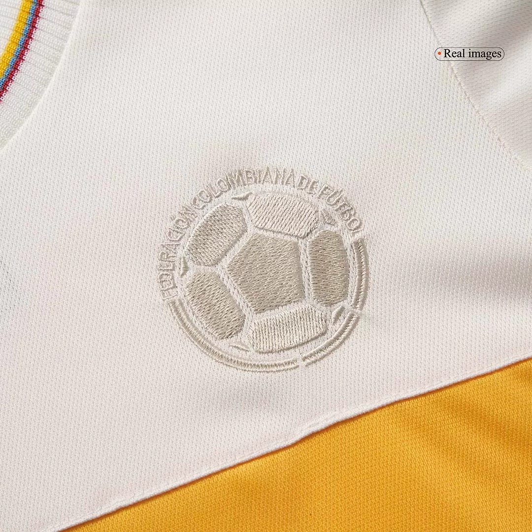 Colombia Soccer Jersey Women's Custom Shirt 2024 - 100th Anniversary - ujerseystore