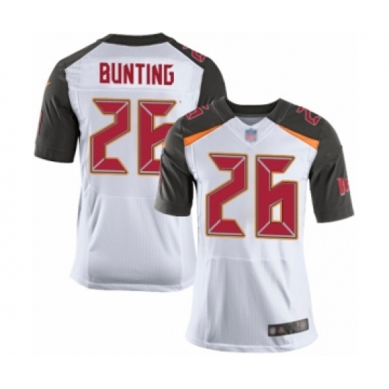 Men's Tampa Bay Buccaneers #26 Sean Bunting Elite White Football Jersey - Ujersey