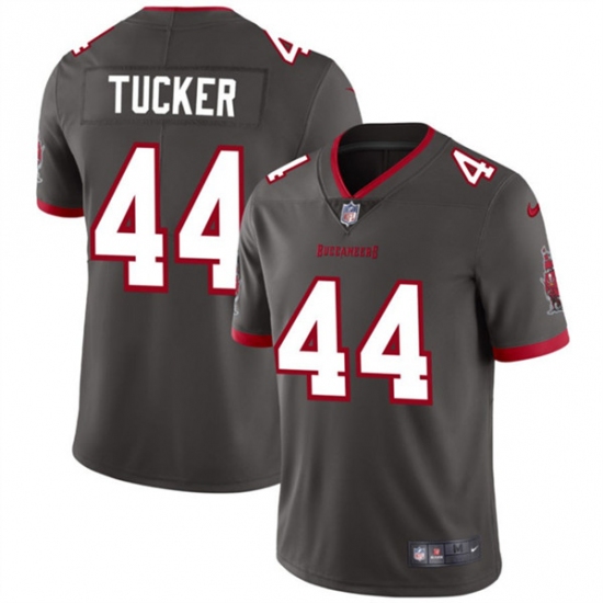 Men's Tampa Bay Buccaneers #44 Sean Tucker Gray Vapor Limited Stitched Jersey - Ujersey