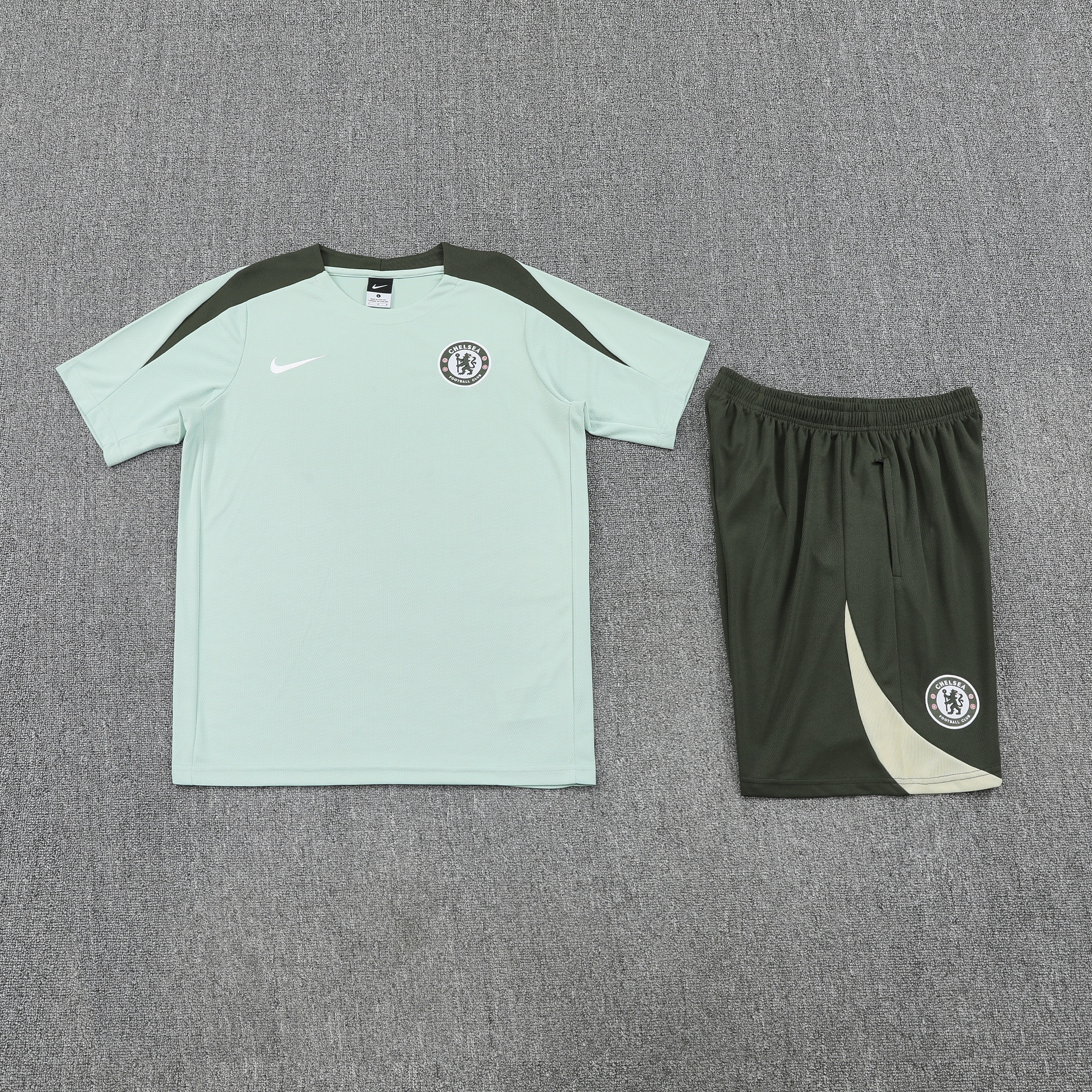 Chelsea Training Jersey Kit Green 2025/26