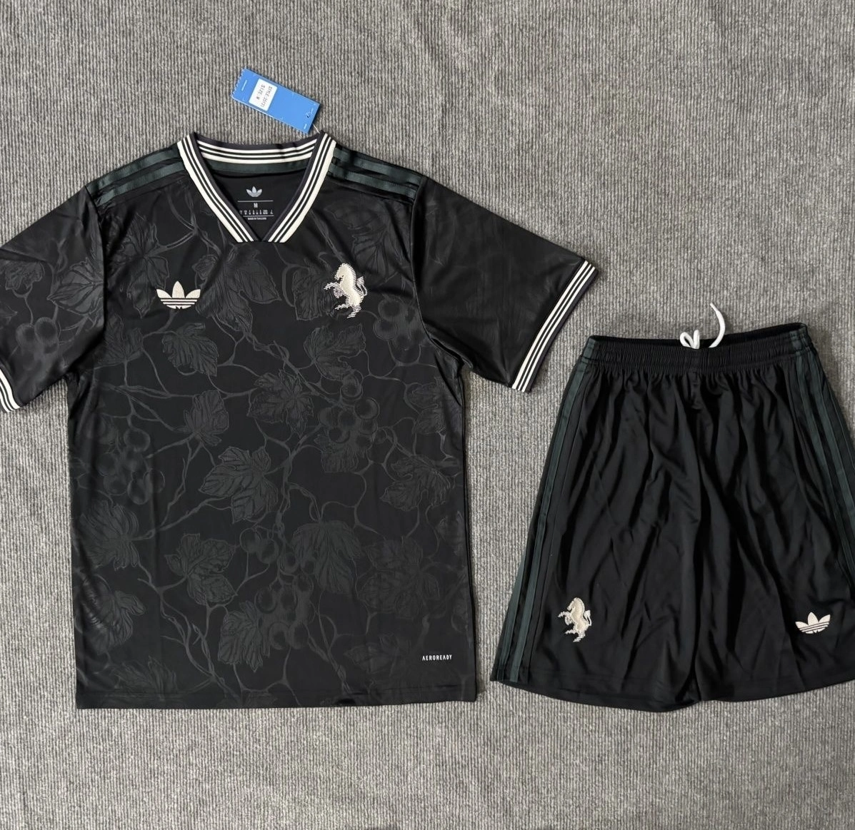Juventus Soccer Jersey Third Away Kids Kit Jersey+Shorts 2025/26 - U-jersey