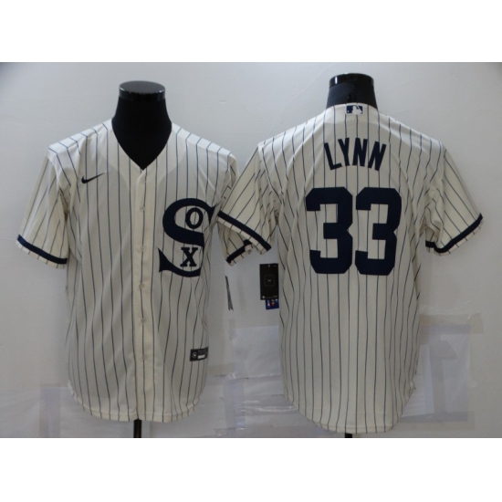 Men's Chicago White Sox #33 James McCann Cream Game 2021 Field of Dreams Jersey - Ujersey