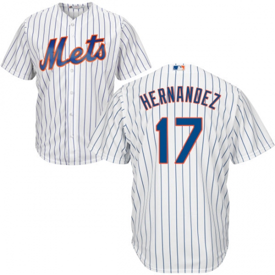 Youth Majestic New York Mets #17 Keith Hernandez Authentic White Home Cool Base MLB Jersey - Ujersey