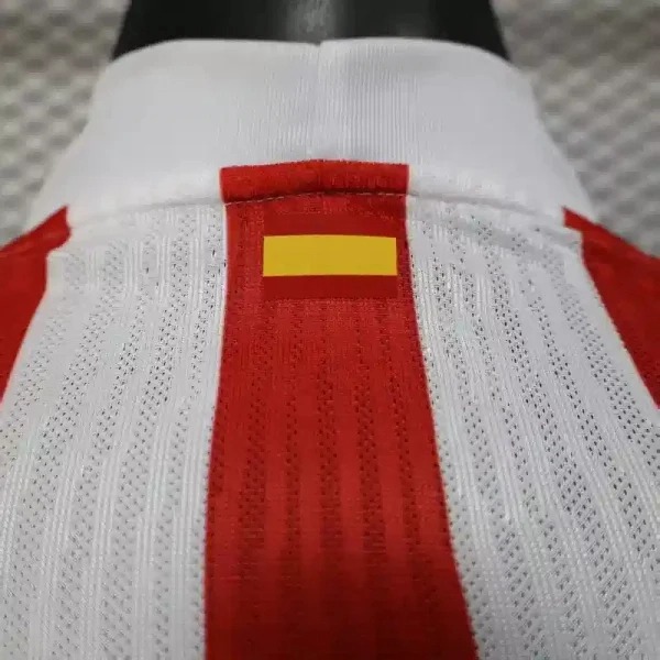 Soccer Jersey Atletico Madrid Home Long Sleeve Shirt 2025/26 - Ujersey NHL