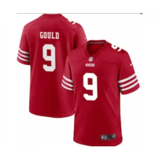 Men's San Francisco 49ers #9 Robbie Gould 2022 Red Vapor Untouchable Stitched Football Jersey - Ujersey