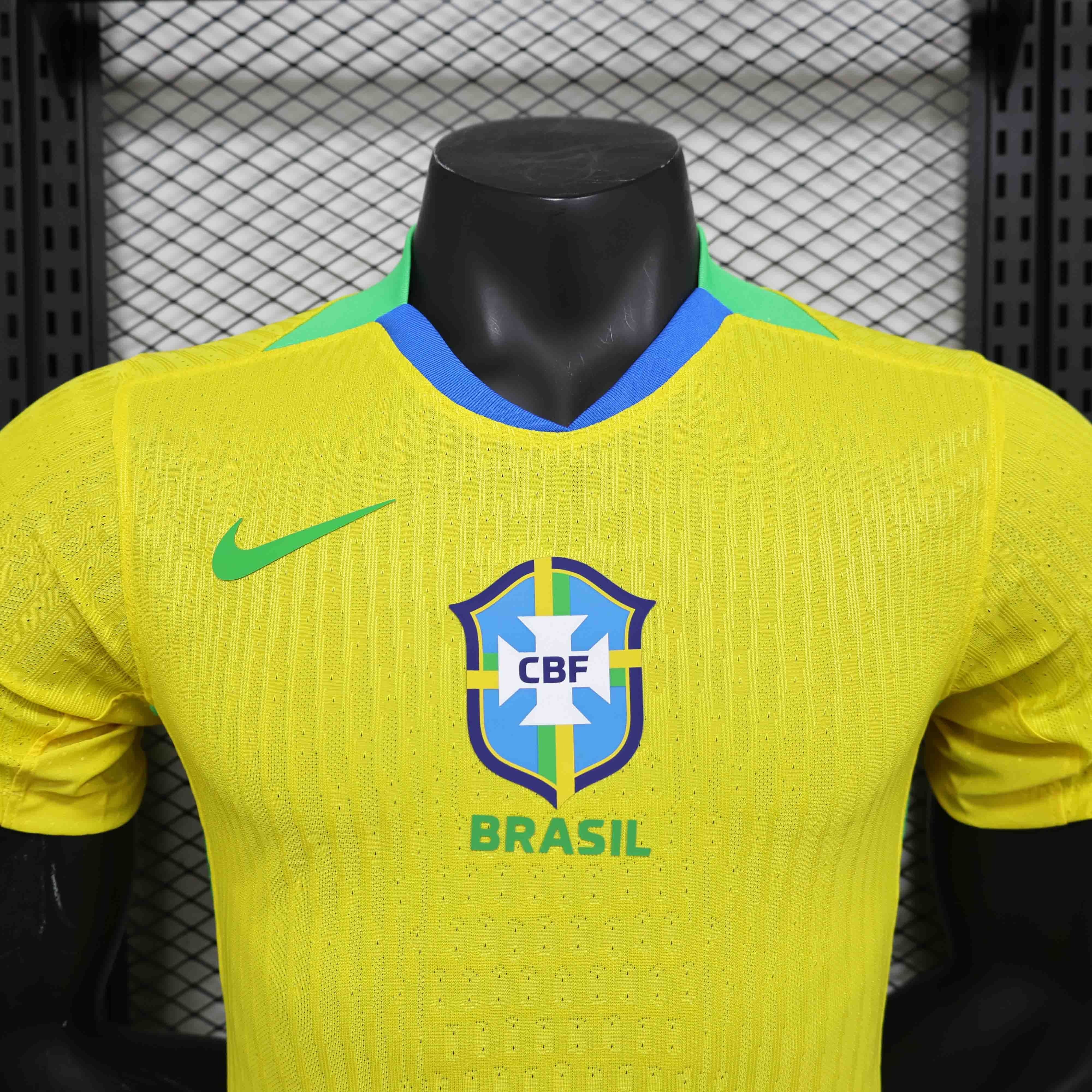 Brazil Soccer Jersey Home Shirt 2025