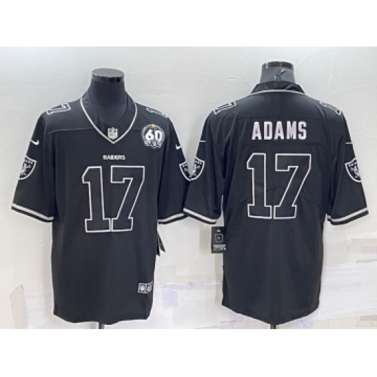 Men's Las Vegas Raiders #17 Davante Adams Black Shadow 2021 Vapor Untouchable Stitched Nike Limited Jersey - Ujersey
