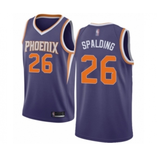 Youth Phoenix Suns #26 Ray Spalding Swingman Purple Basketball Jersey - Icon Edition - Ujersey