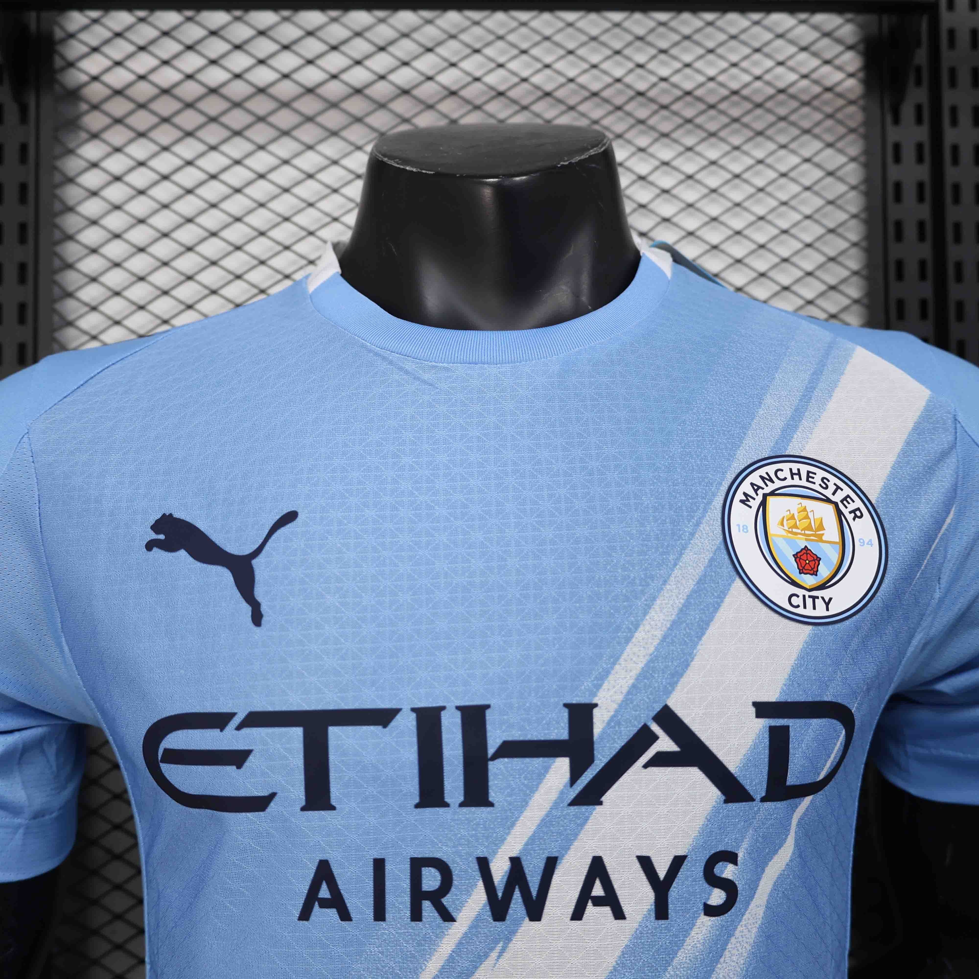 Manchester City Home Football Jersey Shirt 2025/26