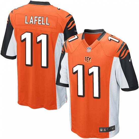 Men's Nike Cincinnati Bengals #11 Brandon LaFell Game Orange Alternate NFL Jersey - Ujersey