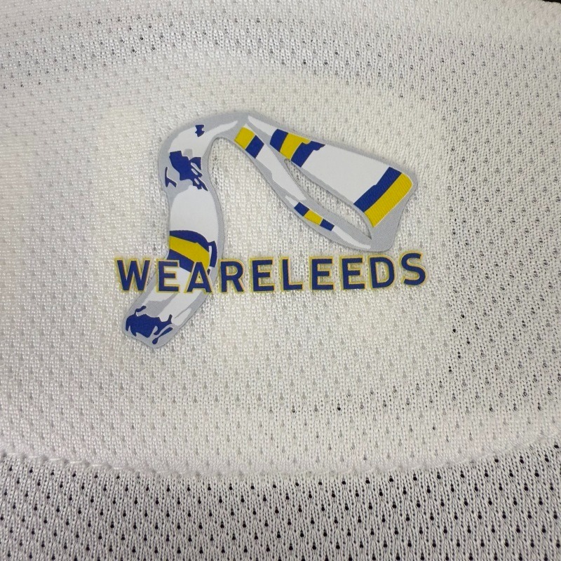 Leeds United Football Jersey Home Shirt 2025/26