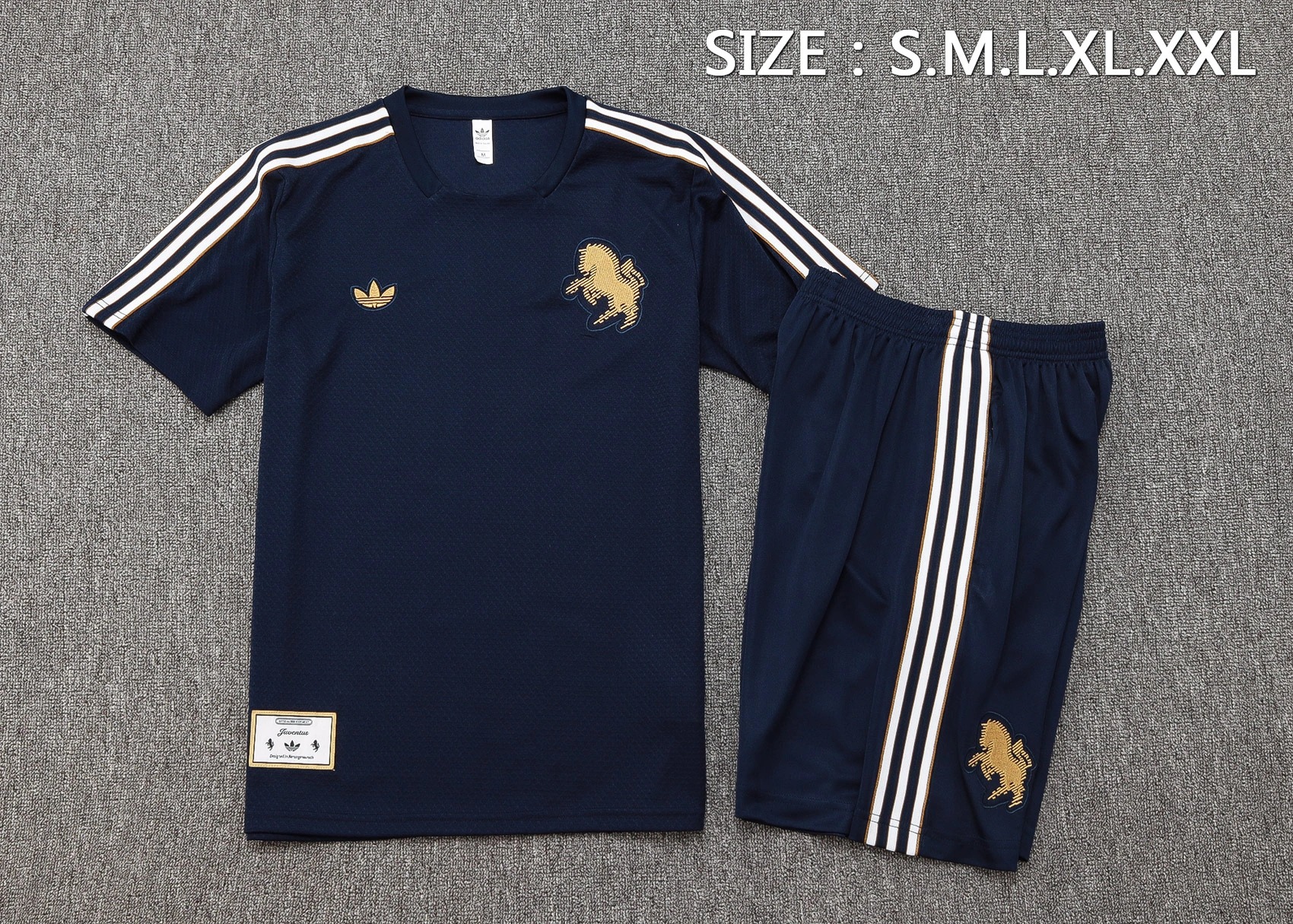 Juventus Training Jersey Kit Navy 2025/26 - U-jersey