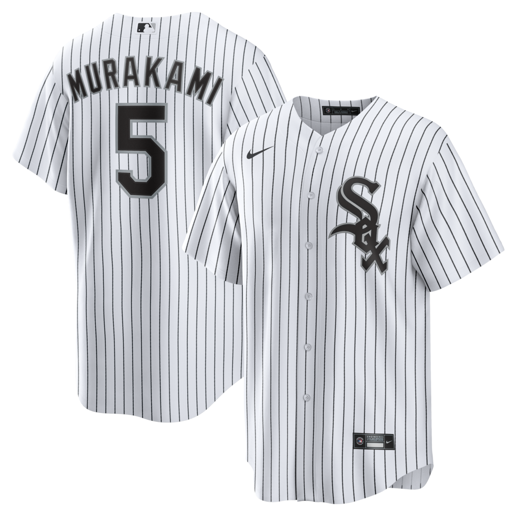 Men's Chicago White Sox Munetaka Murakami Nike White Home Replica Jersey - Ujersey