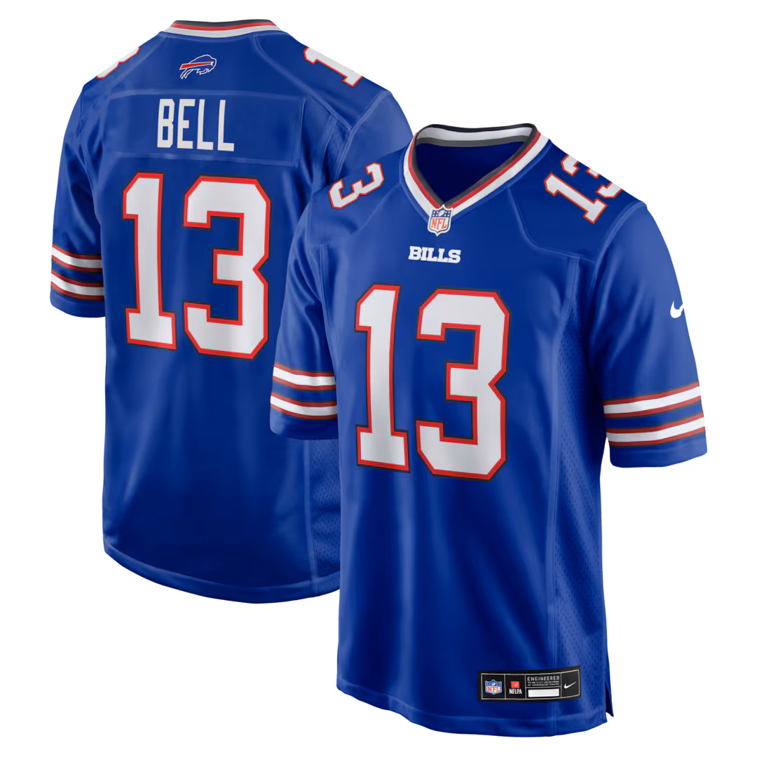 Men's Buffalo Bills Skyler Bell Nike Royal Team Game Jersey - Ujersey