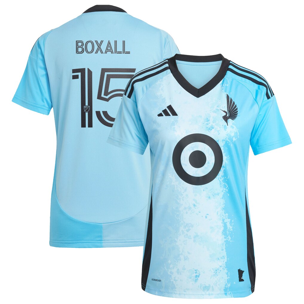Women's Minnesota United FC Michael Boxall adidas Blue 2025 CONVERGENCE Replica Jersey - Ujersey