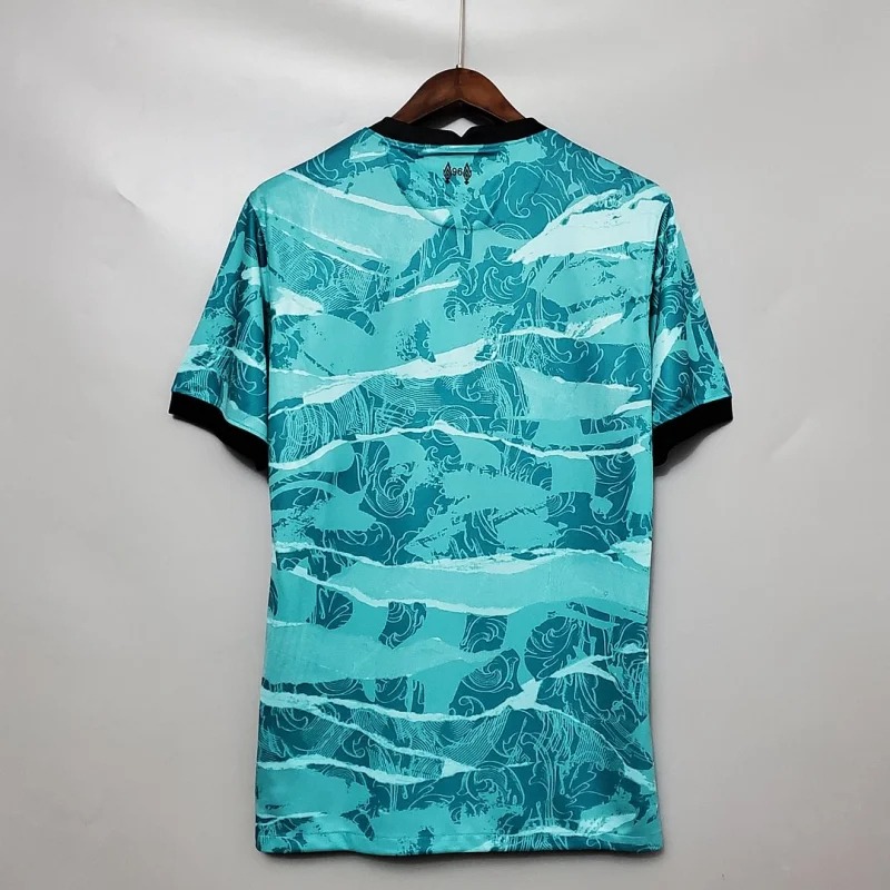 Liverpool Retro Football Jersey Away Custom Shirt 2020/21