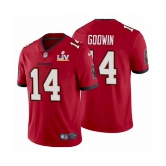 Youth Tampa Bay Buccaneers #14 Chris Godwin Red 2021 Super Bowl LV Jersey - Ujersey