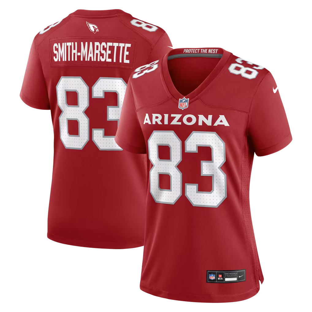 Women's Arizona Cardinals Ihmir Smith-Marsette Nike Cardinal Team Game Jersey