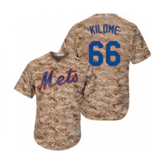 Youth New York Mets #66 Franklyn Kilome Authentic Camo Alternate Cool Base Baseball Player Jersey - Ujersey