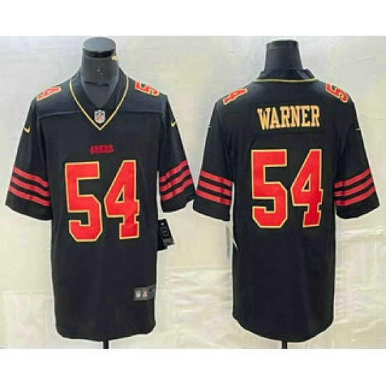 Men's San Francisco 49ers #54 Bobby Wagner White Gold Fashion Vapor Limited Stitched Jersey - Ujersey