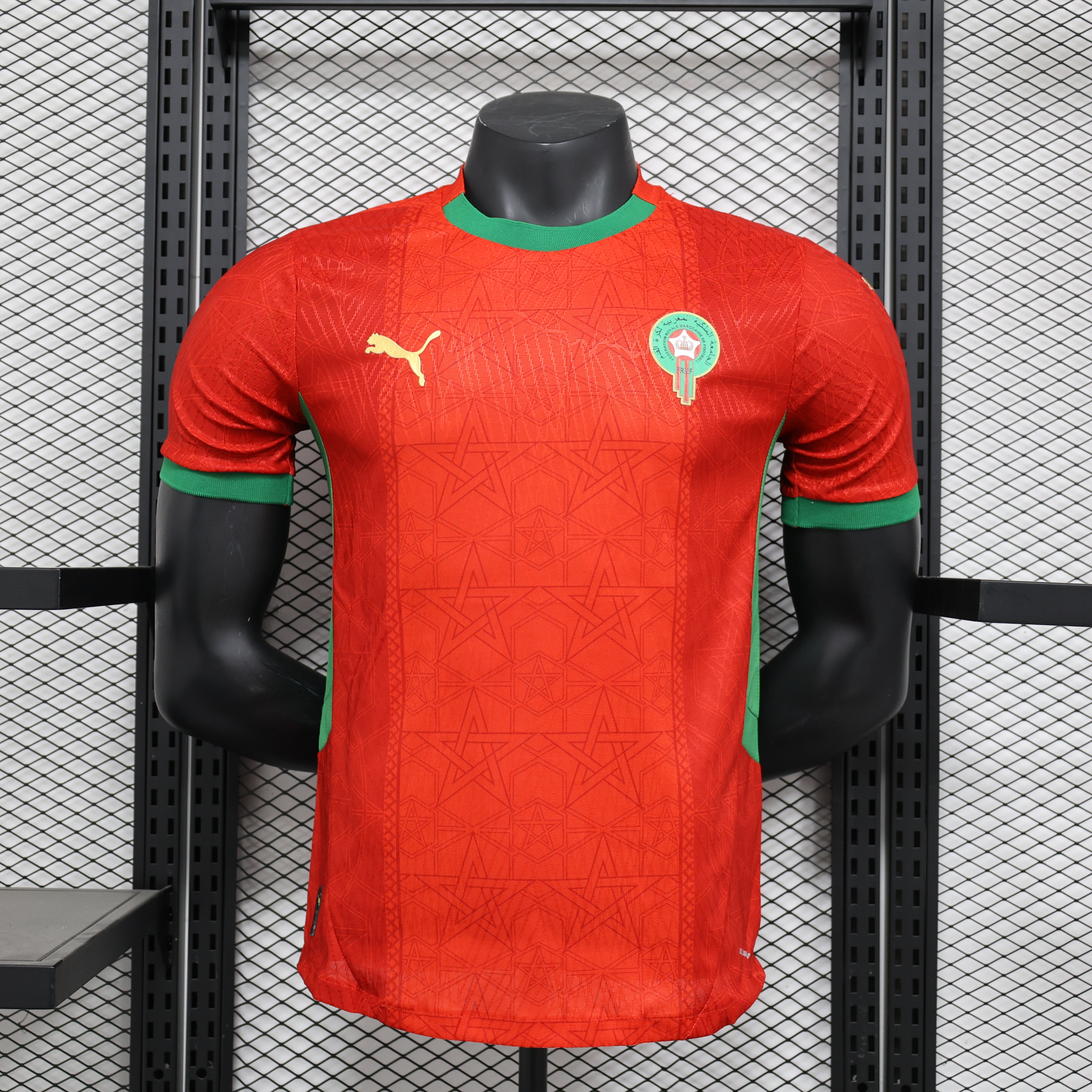 Morocco Soccer Jersey Home Shirt 2024-25 - Ujersey NHL