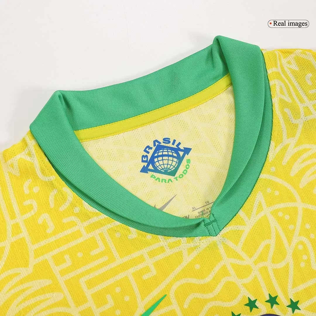 Brazil  Soccer Jersey Home Shirt Copa America 2024 - U-jersey