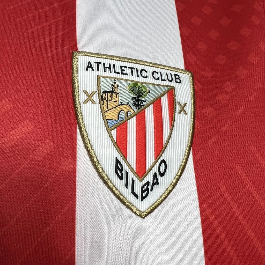 Athletic Club de Bilbao Soccer Jersey Home Custom Shirt 2024/25 - Ujersey