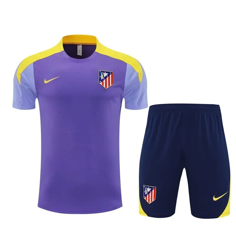 Atletico Madrid Training Jersey Kit Purple 2025/26 - Ujersey NHL