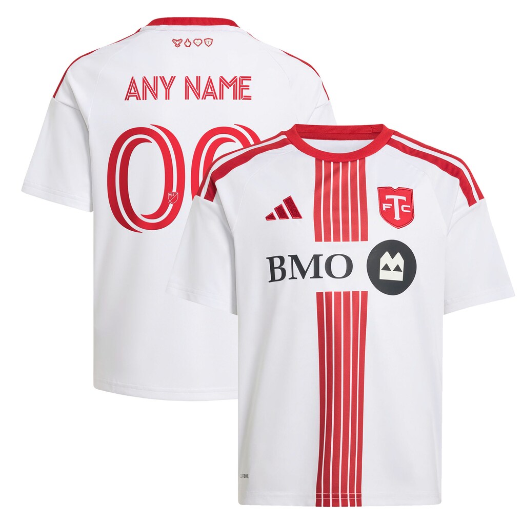 Youth Toronto FC adidas White 2026 Winter Kit Replica Custom Jersey - Ujersey