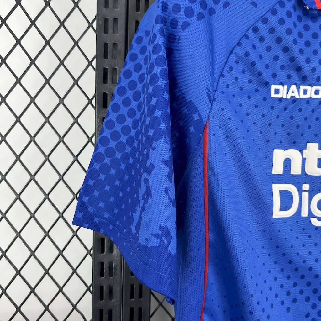 Rangers FC Retro Soccer Jersey Home Custom Shirt 2002-03 - ujerseystore