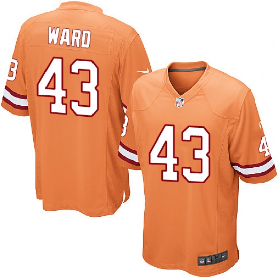 Men's Nike Tampa Bay Buccaneers #43 T.J. Ward Limited Orange Glaze Alternate NFL Jersey - Ujersey