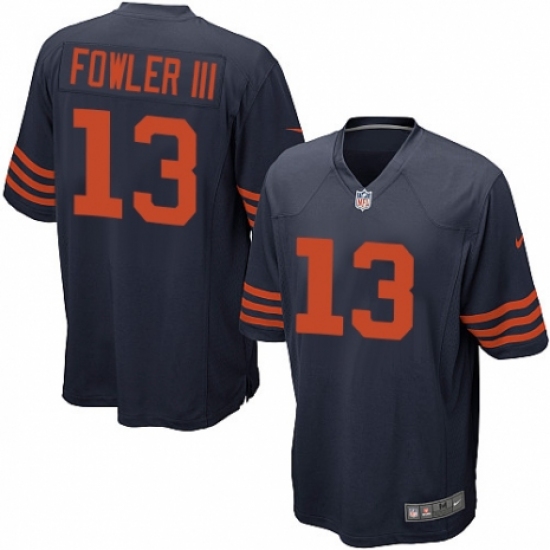 Men's Nike Chicago Bears #13 Bennie Fowler III Game Navy Blue Alternate NFL Jersey - Ujersey
