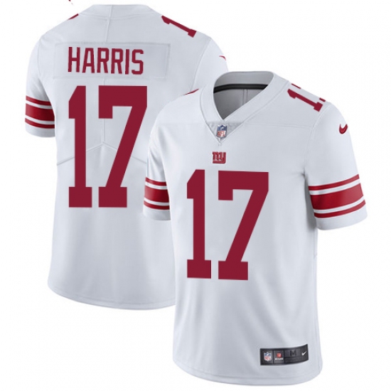 Youth Nike New York Giants #17 Dwayne Harris White Vapor Untouchable Limited Player NFL Jersey - Ujersey
