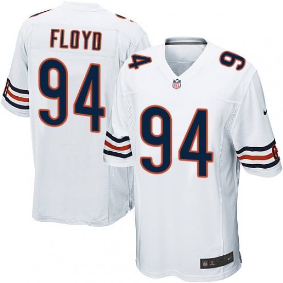 Men's Nike Chicago Bears #94 Leonard Floyd Game White NFL Jersey - Ujersey